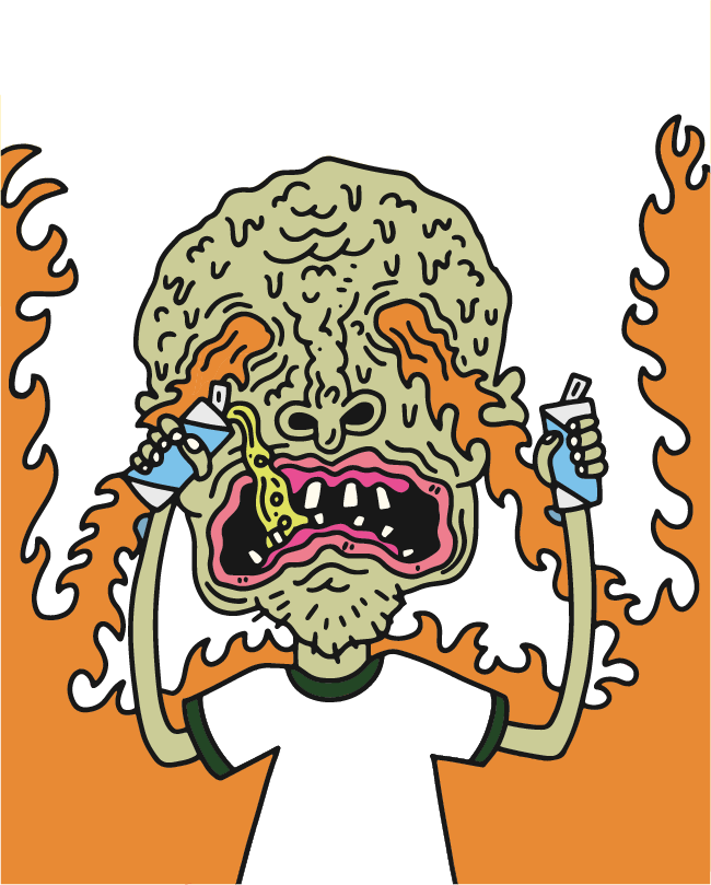 Fire Cry mascot