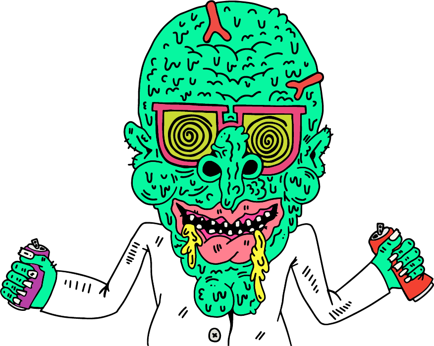 Dr. Frankenbuffed mascot